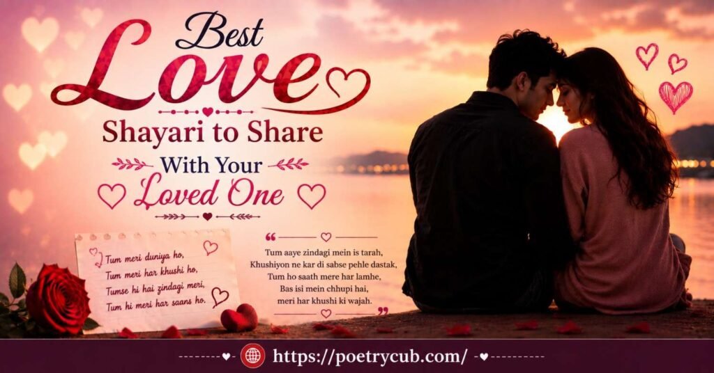 Shayari on Love – Beautiful Love Shayari Collection