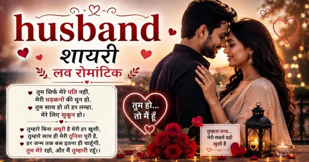  Best Husband Shayari | Love Shayari for Husband 2026