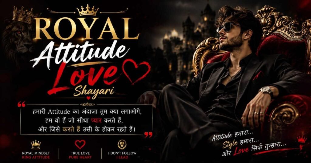 Attitude Love Shayari