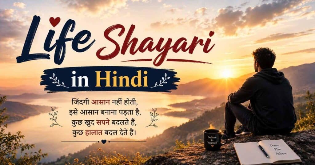 110+ Life Shayari in Hindi | Best खूबसूरत जिंदगी शायरी 2026