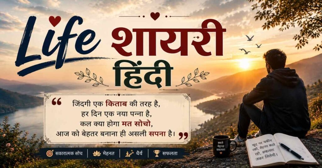 110+ Life Shayari in Hindi | Best खूबसूरत जिंदगी शायरी 2026