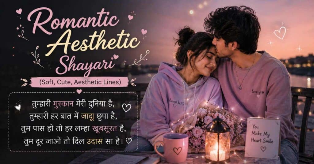 Romantic Shayari – रोमांटिक शायरी