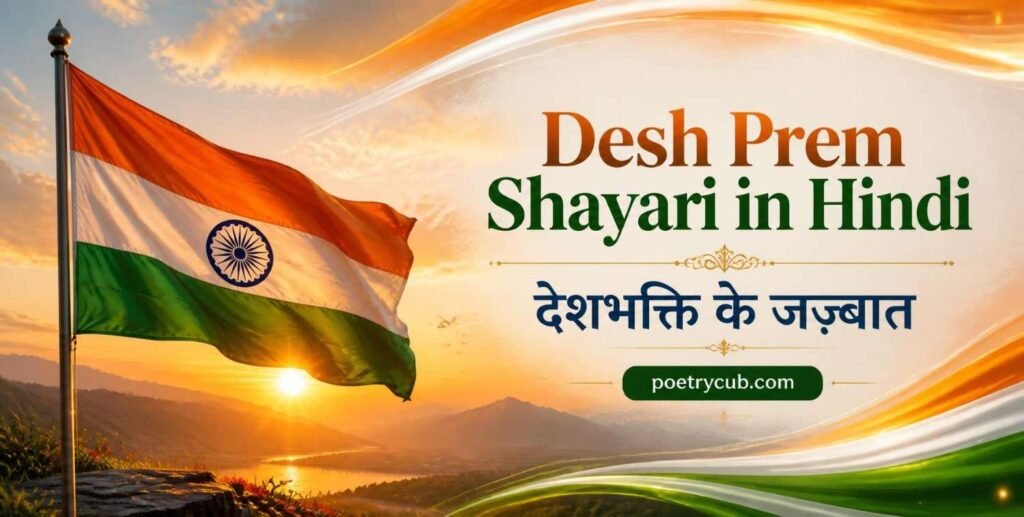 Desh Bhakti Shayari in Hindi – 100+ Best Patriotic Shayari 