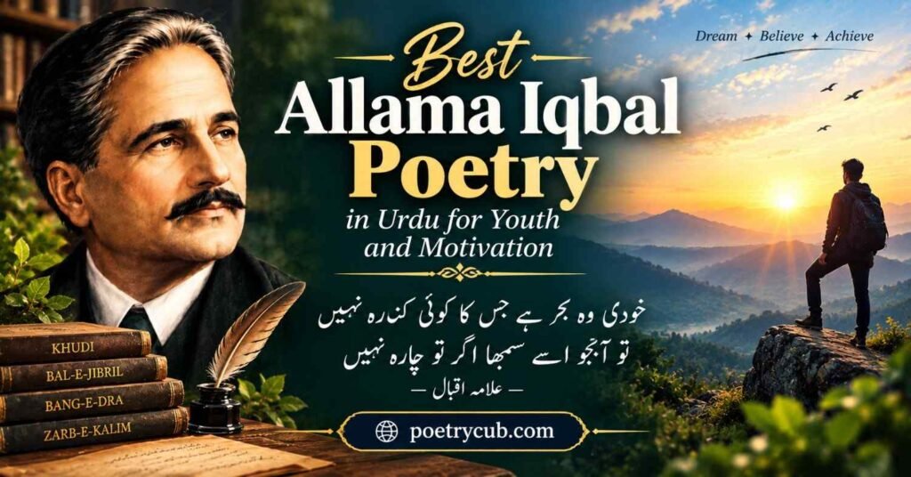 Famous Allama Iqbal Poetry in Urdu – Beautiful & Inspirational Collection