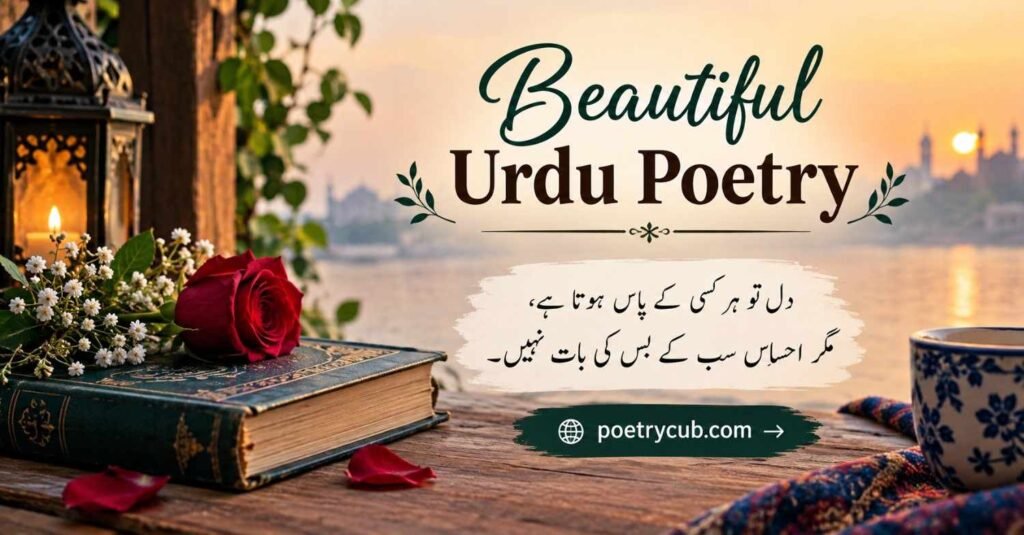 Urdu Poetry | 100+ Heart-Touching & Beautiful Urdu Poetry