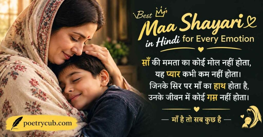 100+ Heart-Touching Maa Shayari That Will Melt Your Heart
