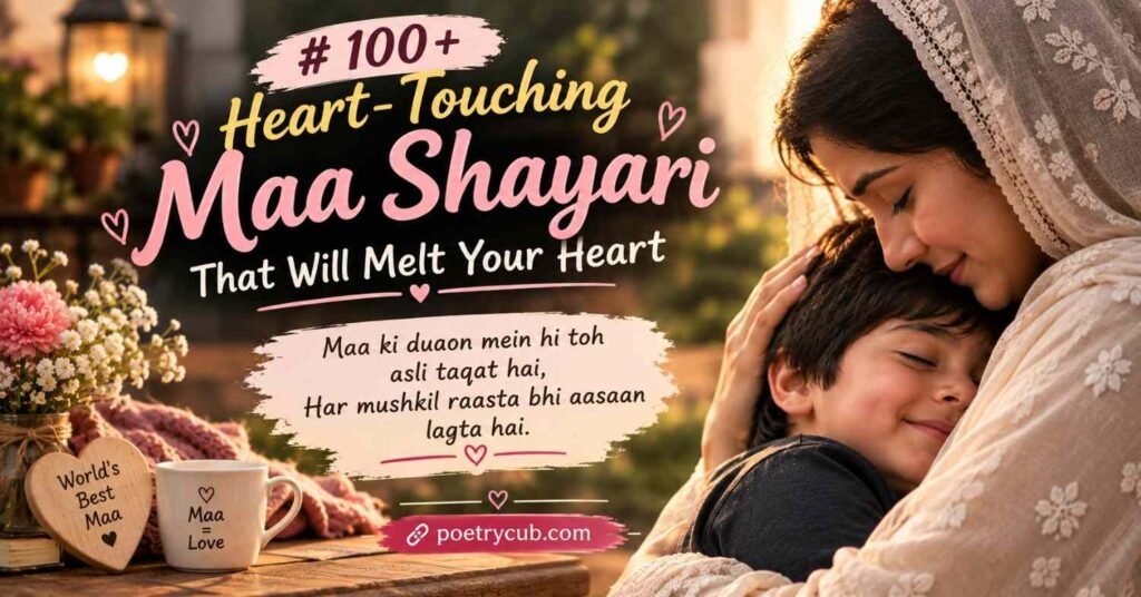 100+ Heart-Touching Maa Shayari That Will Melt Your Heart
