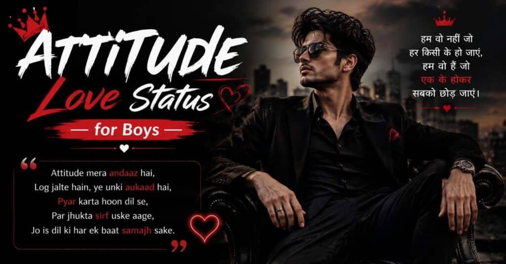 Attitude Love Status