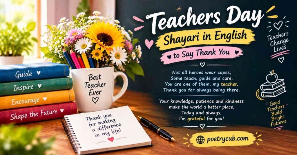 Teachers Day Shayari: Emotional & Beautiful Lines to Say Thank You