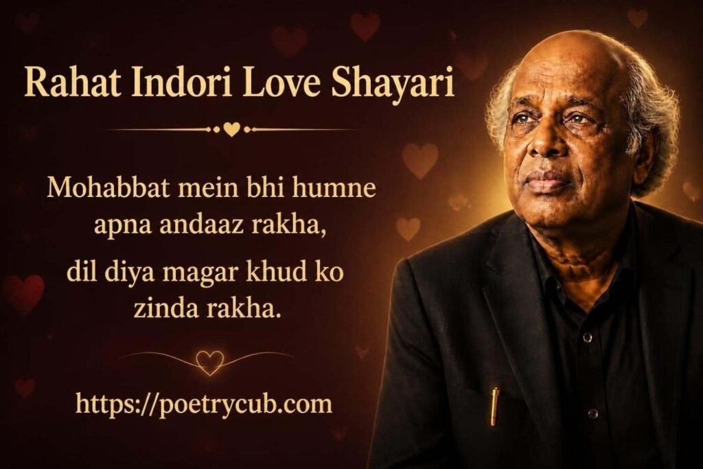 Rahat Indori – Famous Shayari & Best Poetry Collection
