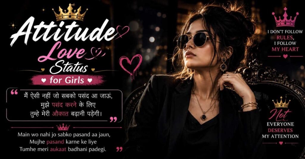 Attitude Love Status