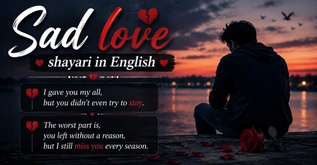 Best Love Shayari in English