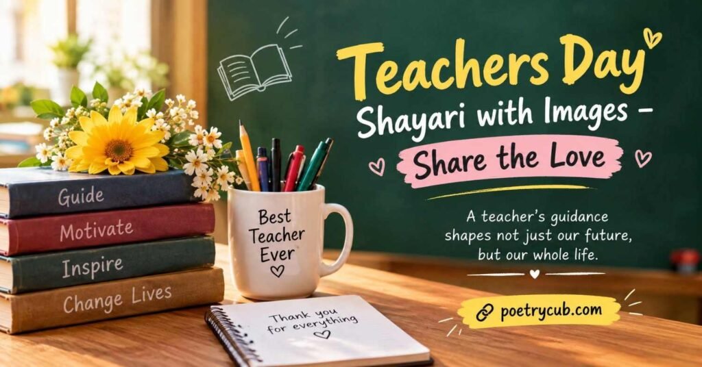Teachers Day Shayari: Emotional & Beautiful Lines to Say Thank You