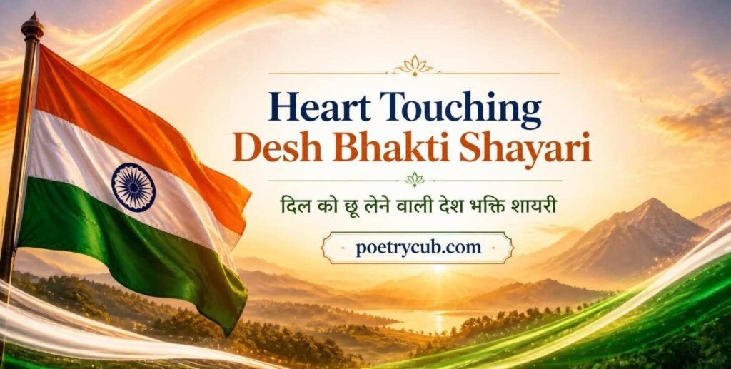 Desh Bhakti Shayari in Hindi – 100+ Best Patriotic Shayari