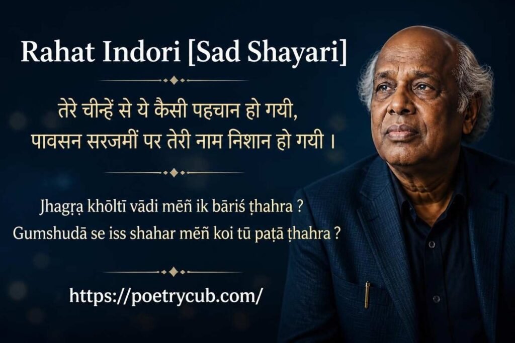 Rahat Indori – Famous Shayari & Best Poetry Collection