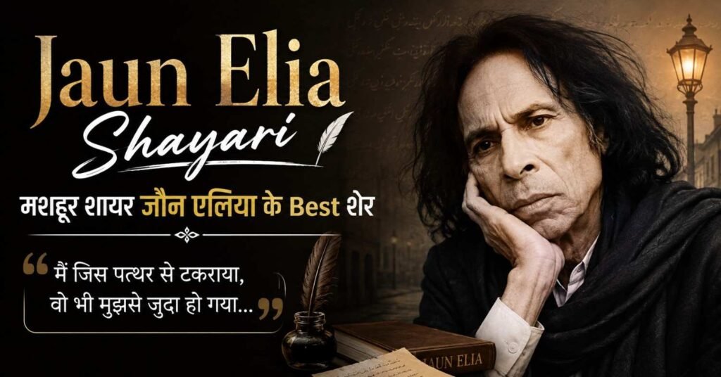 Jaun Elia Shayari | मशहूर शायर जौन एलिया के Best शेर