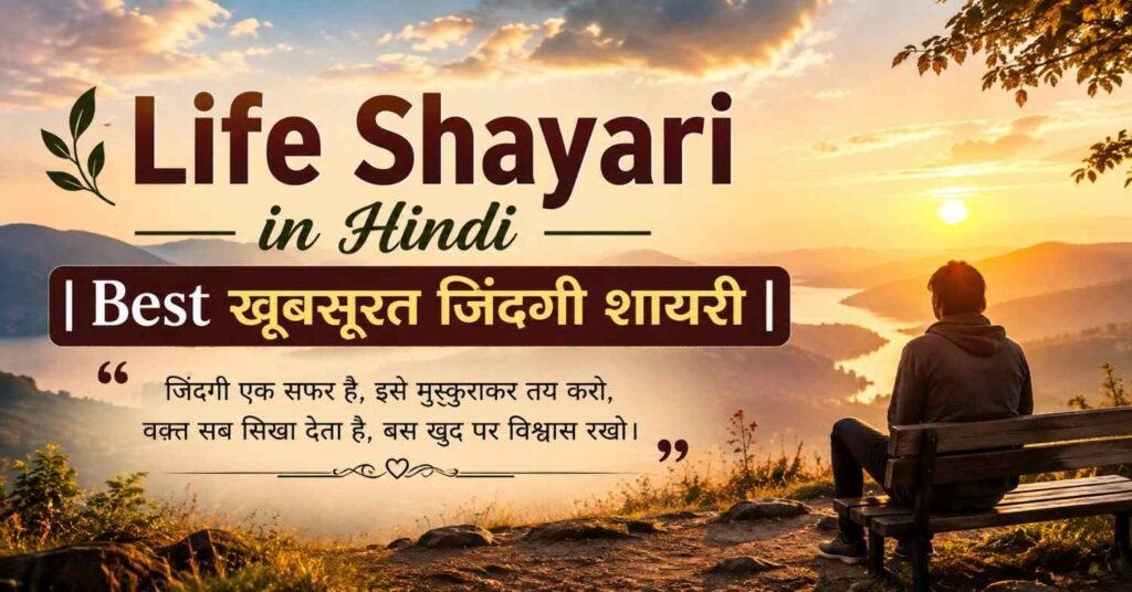 110+ Life Shayari in Hindi | Best खूबसूरत जिंदगी शायरी 2026