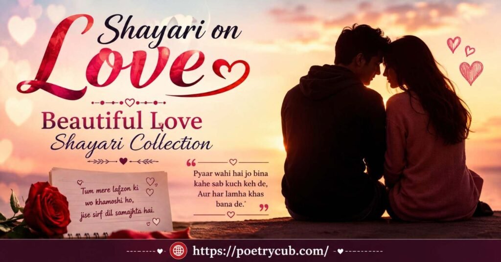 Shayari on Love – Beautiful Love Shayari Collection