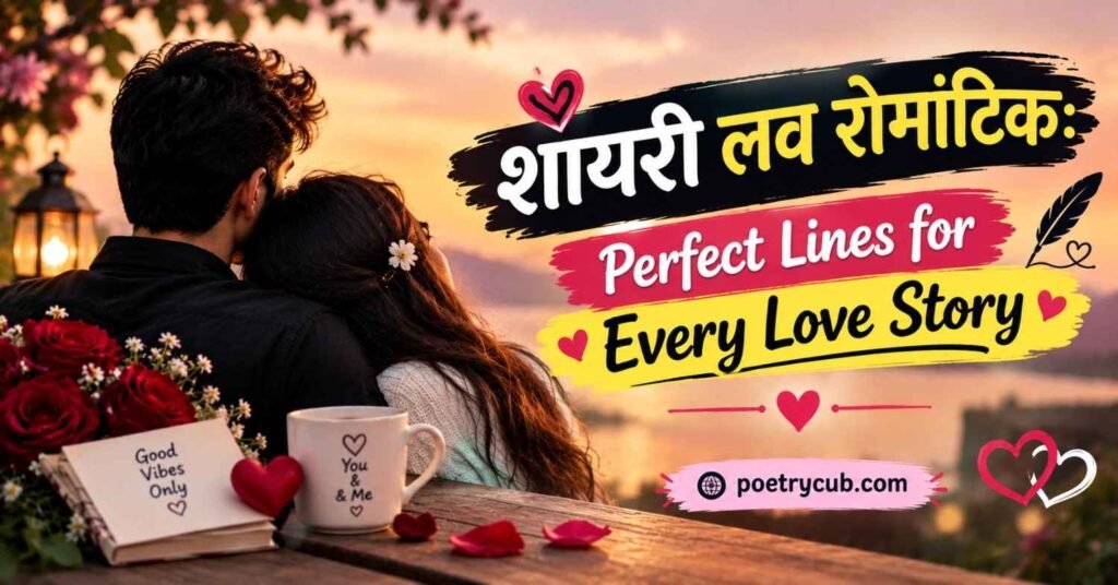 शायरी लव रोमांटिक: Perfect Lines for Every Love Story