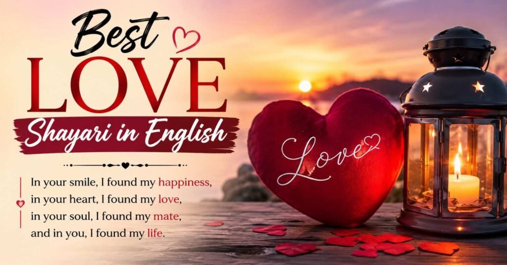 Best Love Shayari in English