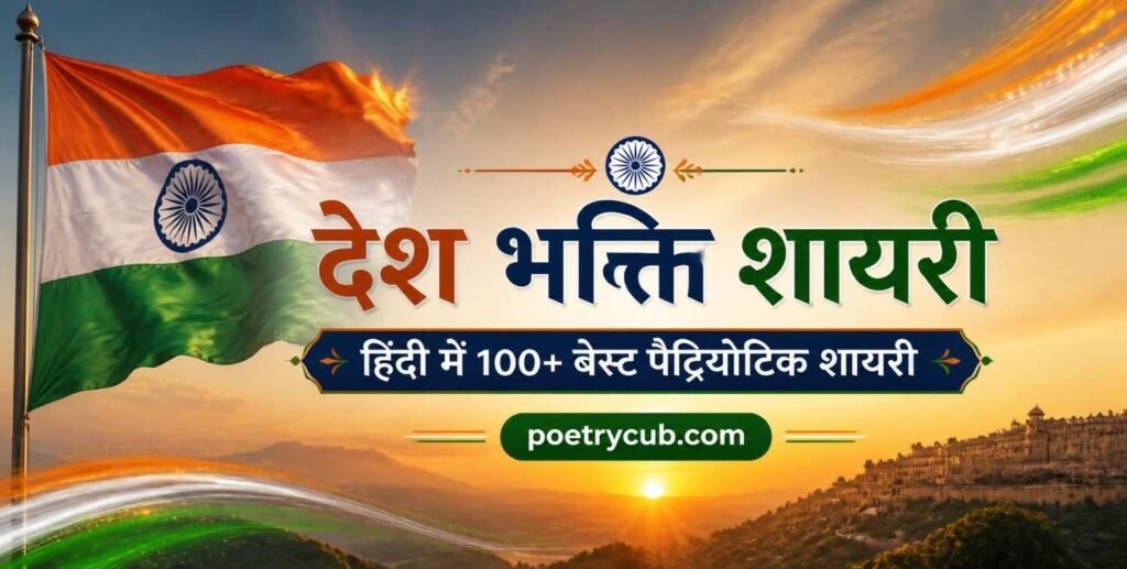 Desh Bhakti Shayari in Hindi – 100+ Best Patriotic Shayari