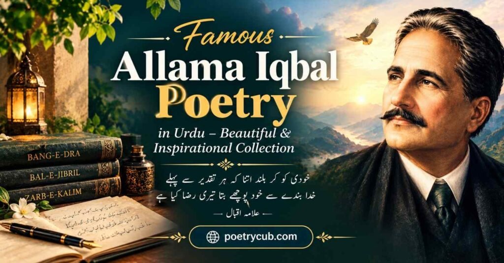 Famous Allama Iqbal Poetry in Urdu – Beautiful & Inspirational Collection